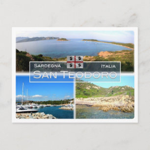 IT Italien - Sardinien - San Teodoro - Postkarte