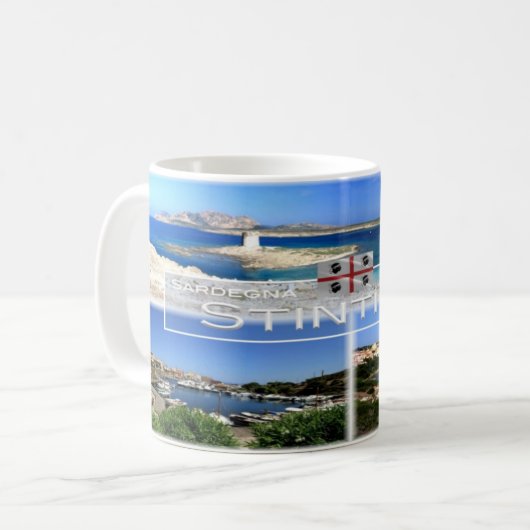 IT - Italien - Sardinien - Stintino - Kaffeetasse (Vorderseite Links)
