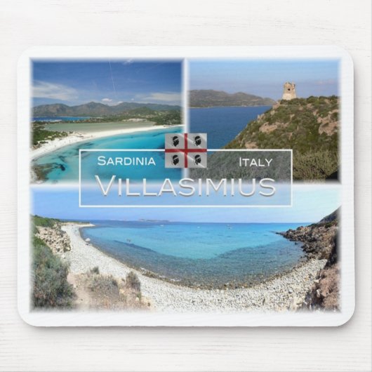 IT Italien - Sardinien - Villasimius - Mousepad (Vorne)