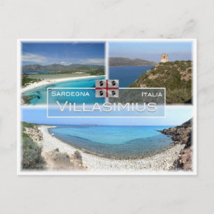 IT Italien - Sardinien - Villasimius - Postkarte