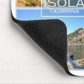 IT Italien - Sicilia - Taormina - Isola Bella - Mousepad (Ecke)