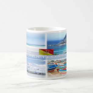 IT Italien - Sizilien - Golf von Mondello - Kaffeetasse
