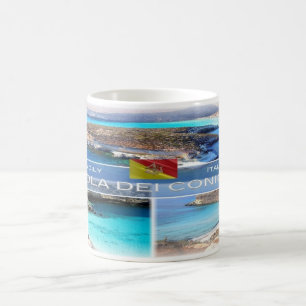 IT Italien - Sizilien - Isola dei Conigli - Kaffeetasse