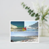 IT Italien - Sizilien - Scala dei Turchi - Postkarte (Stehend Vorderseite)