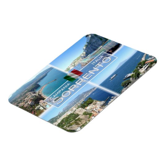 IT Italien - Sorrento - Napoli - Vesuvio - Magnet (Linke Seite)