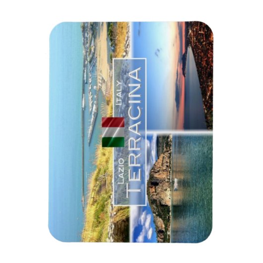 IT Italien - Terracina - Magnet (Vertikal)
