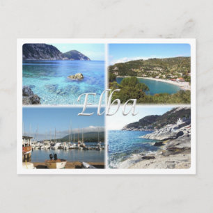 IT Italien - Toskana - Elba - Postkarte
