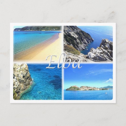 IT Italien - Toskana - Elba - Postkarte (Vorderseite)