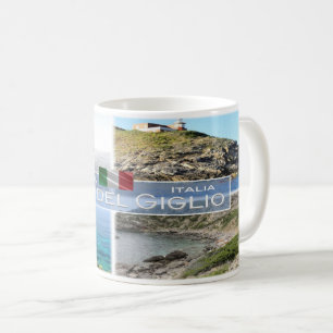 IT Italien - Toskana - Insel Giglio - Kaffeetasse