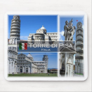IT Italien - Toskana - Pisa - Torre di Pisa - Mousepad
