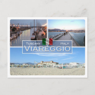 IT Italien - Toskana - Viareggio - Postkarte