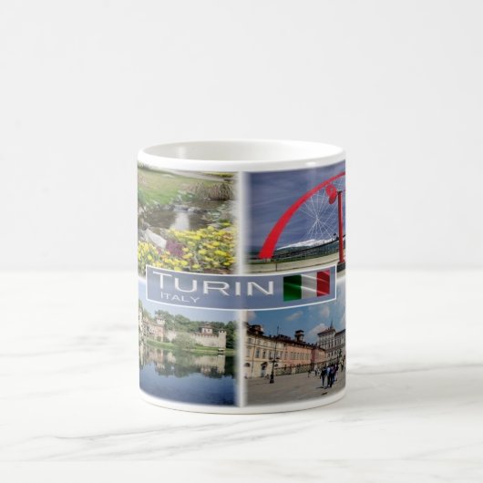 IT Italien - Turin Turin - Kaffeetasse (Mittel)
