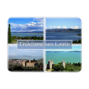 IT Italien - Umbrien - Trasimeno-See - Magnet