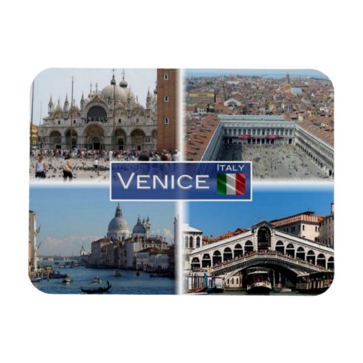 IT Italien - Venedig - Gran Canal - Magnet (Horizontal)