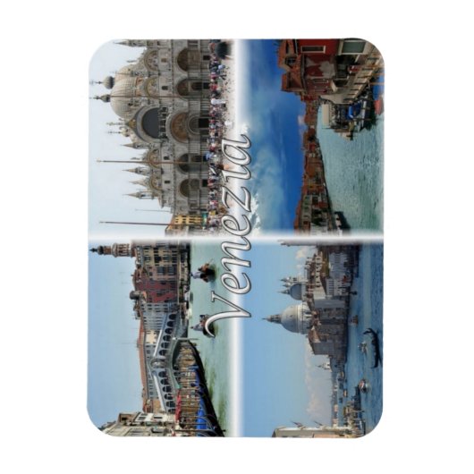 IT Italien - Venedig - P.zza San Marco - Magnet (Vertikal)