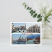 IT Italien - Venedig Venedig - Postkarte (Stehend Vorderseite)