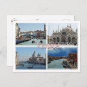 IT Italien - Venedig Venedig - Postkarte (Vorne/Hinten)