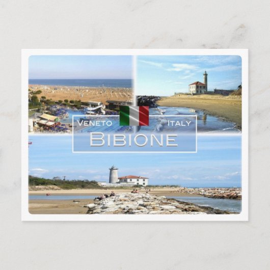 IT Italien - Venetien - Bibione - Postkarte (Vorderseite)