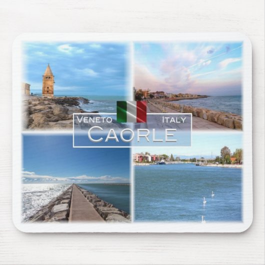 IT Italien - Venetien - Caorle - Mousepad (Vorne)