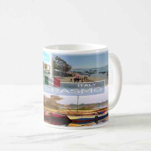 IT Italien - Venetien - Sant'Erasmo - Kaffeetasse (VorderseiteRechts)