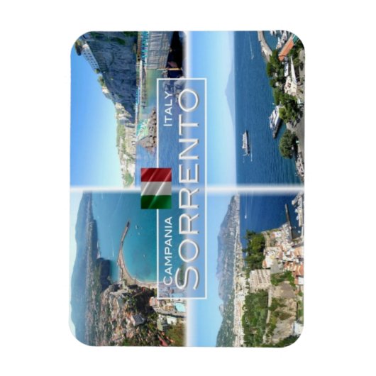 IT Italy - Sorrento - Magnet (Vertikal)