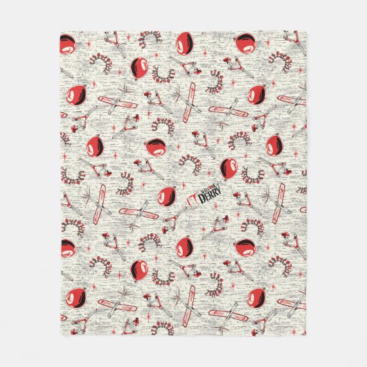 IT Kids Toys Pattern Fleecedecke (Vorderseite)