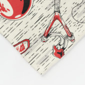 IT Kids Toys Pattern Fleecedecke (Ecke)