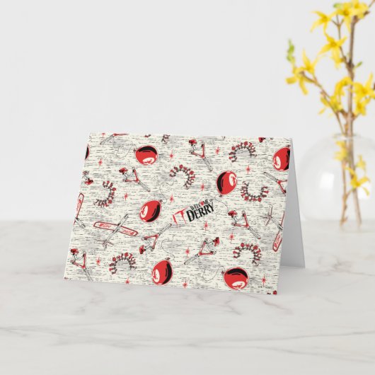 IT Kids Toys Pattern Karte (Gelbe Blume)