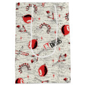 IT Kids Toys Pattern Mittlere Geschenktüte (Rückseite)