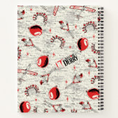 IT Kids Toys Pattern Notizblock (Rückseite)