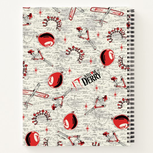 IT Kids Toys Pattern Notizblock (Rückseite)