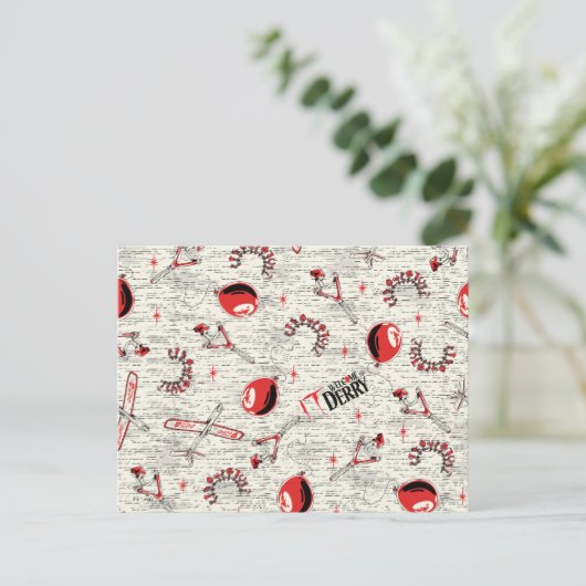 IT Kids Toys Pattern Postkarte (Stehend Vorderseite)