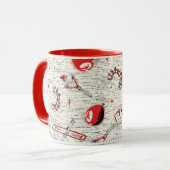 IT Kids Toys Pattern Tasse (Vorderseite Links)