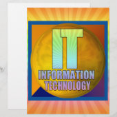 IT-LOGO - INFORMATIONSTECHNOLOGIE (Vorne/Hinten)