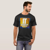 IT-LOGO - INFORMATIONSTECHNOLOGIE T-Shirt (Vorne ganz)