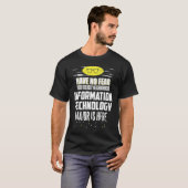 IT-Major hat keine Angst T-Shirt (Vorne ganz)