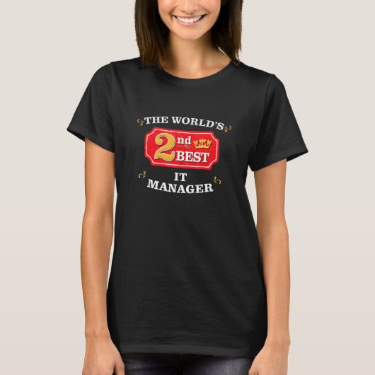 IT-Manager PC-Wertschätzung Arbeit - Witz 1 T-Shirt (Vorderseite)