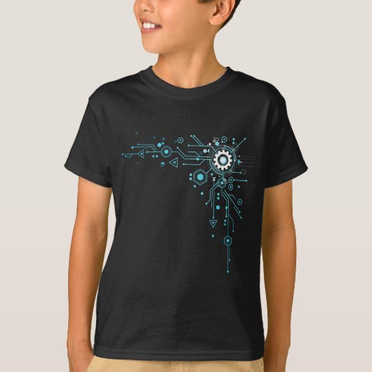 IT - Maschinengeschenke - Computernutzer T-Shirt (Vorderseite)