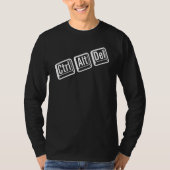 IT Nerd is Control Alt Delete IT Geek T-Shirt (Vorderseite)