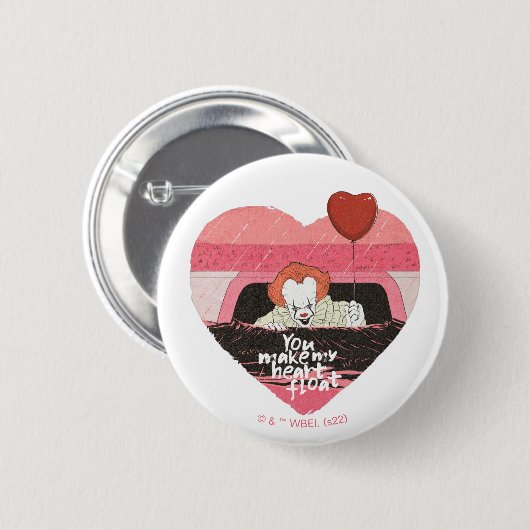 IT | Pennywise - Du machst mein Herz schweben Button (Vorne & Hinten)