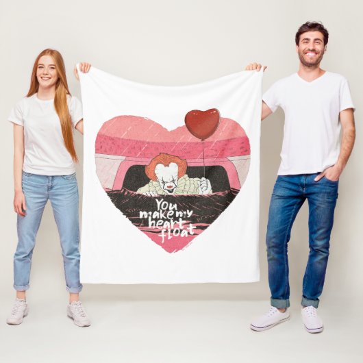 IT | Pennywise - Du machst mein Herz schweben Fleecedecke (Beispiel)