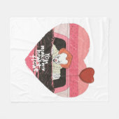 IT | Pennywise - Du machst mein Herz schweben Fleecedecke (Vorderseite (Horizontal))