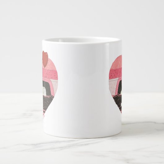 IT | Pennywise - Du machst mein Herz schweben Jumbo-Tasse (Vorderseite)