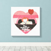 IT | Pennywise - Du machst mein Herz schweben Leinwanddruck (Insitu (Holzboden))