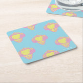 IT | Pennywise Pastel Head Pattern Rechteckiger Pappuntersetzer (angewinkelt)