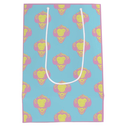 IT | Pennywise Pastell Head Pattern Mittlere Geschenktüte (Rückseite)