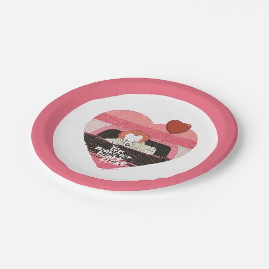 IT | Pennywise - You Make My Heart Float Pappteller (Schrägansicht)