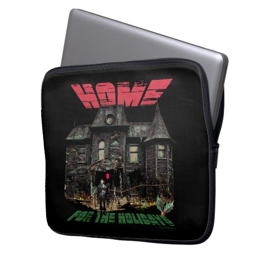 IT | Pennywise - Zuhause für Feiertage Laptopschutzhülle (Vorderseite Links)