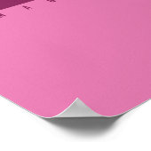 IT Pink Pop Art Cow Poster ZEIGEN (Ecke)