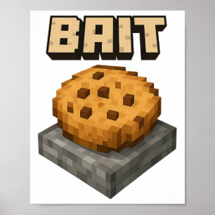 It Pixel Cookie Trap Gamer Poster